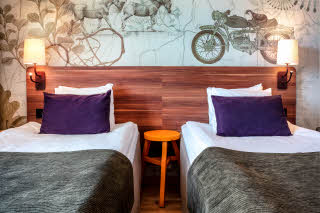 Twin room Scandic Elmia
