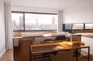 room superior best view at scandic frankfurt museumsufer in germany