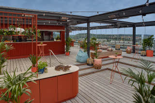 terrace at scandic gothenburg central