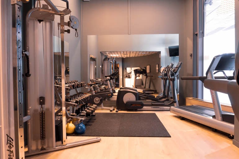 Gym at Scandic Byporten-Oslo