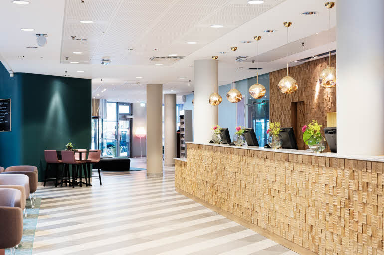 Reception overview Scandic Crown Gothenburg