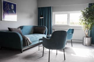 Junior Suite sofa hotel Scandic Odense