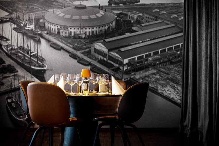 restaurant stoberiet at scandic sydhavnen in copenhagen denmark