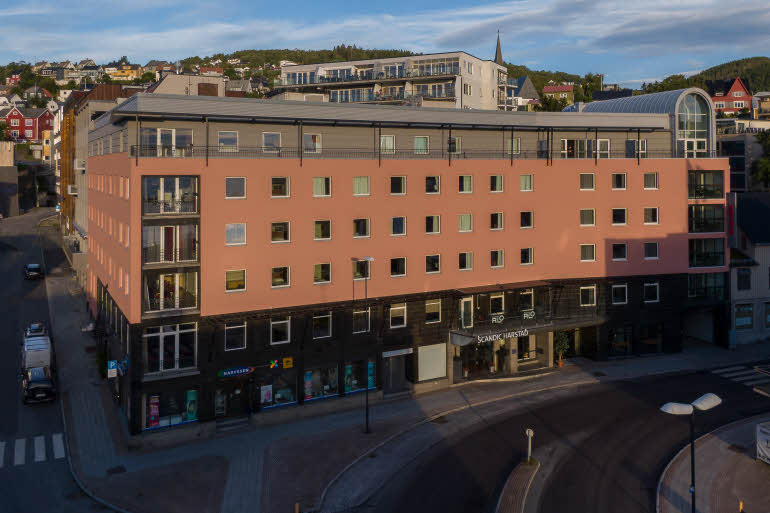 scandic harstad facade in norway