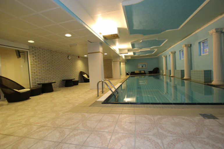 Pool and relaxation area