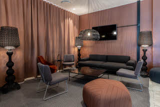 lobby in scandic eden nokia in finland