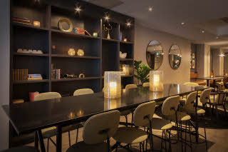 lobby of scandic oslo city in norway