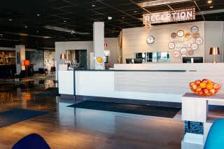 Reception hotel Scandic Elmia