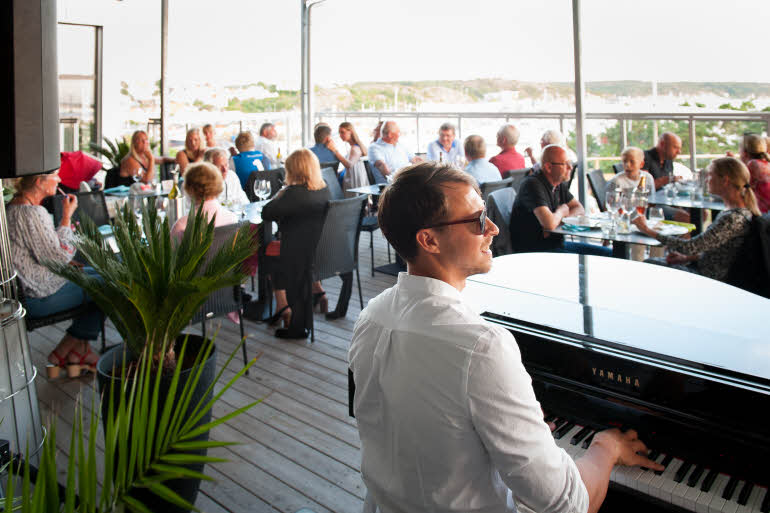 Terrace piano Scandic Laholmen Stromstad