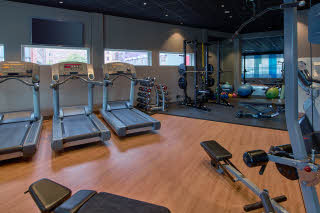 gym at scandic opalen in gothenburg
