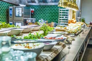 breakfast rosens kitchen at scandic palace in copenhagen 