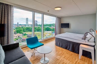 superior room at scandic opalen in gothenburg