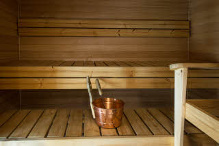 Master Suite, sauna 
