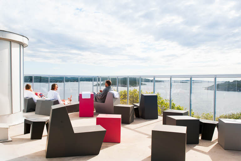 Terrace hotel Scandic Laholmen Stromstad
