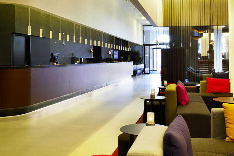 Reception hotel Scandic Aarhus City