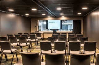 Meeting Room Theatre Style Bethesda Terrace Scandic Infra City
