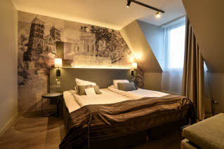 Superior room bed Scandic Star Lund