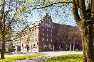 Facade hotel Scandic Frimurarehotellet