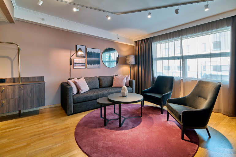 junior suite at scandic molndal in gothenburg sweden