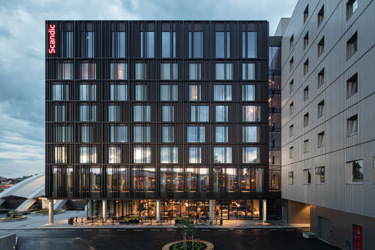 Facade Scandic Hamar