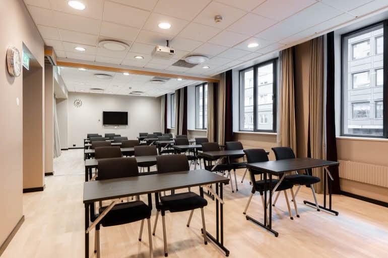 meeting room at scandic solli