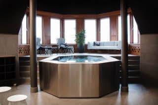 relax area at scandic plaza in boras sweden