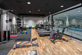 Gym at Scandic Luleå