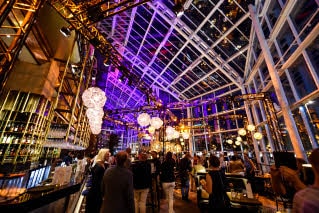 Restaurant lounge evening Scandic Triangeln Malmo