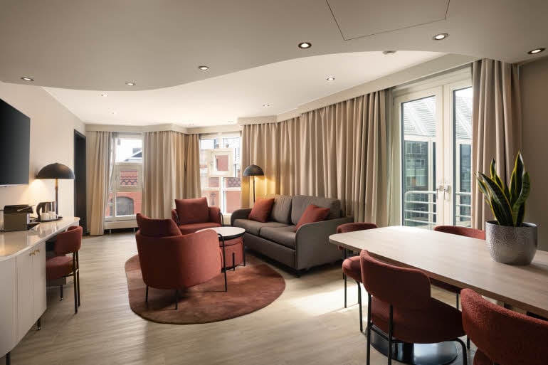 Livingroom in Junior suite