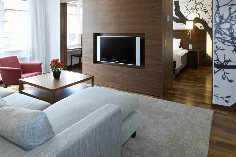 Junior suite at Scandic Crown in Gothenburg