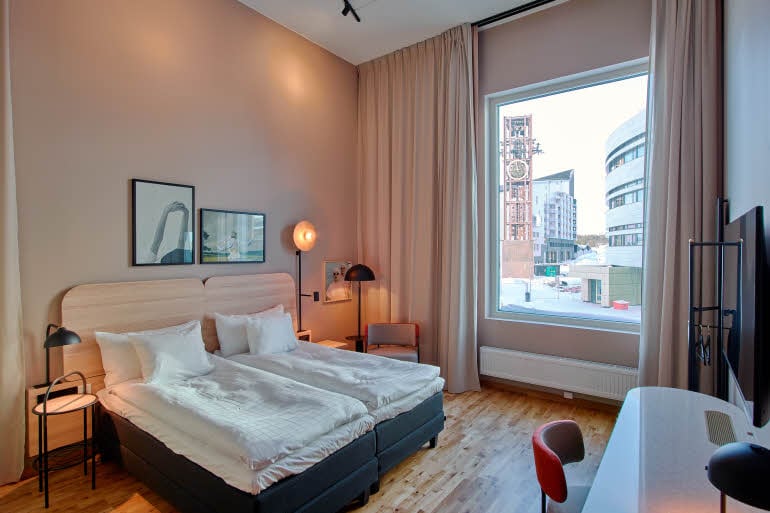 king superior room at scandic kiruna