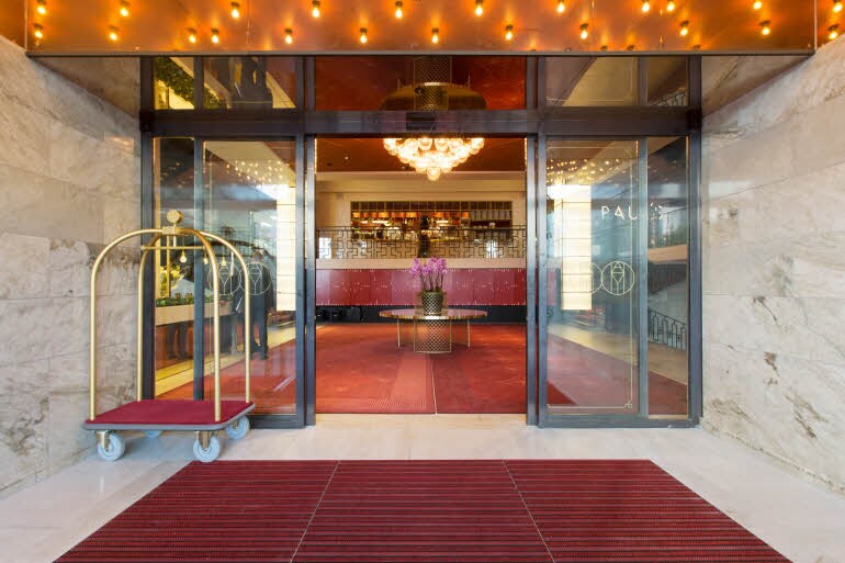 Entrance reception Haymarket by Scandic in Stockholm