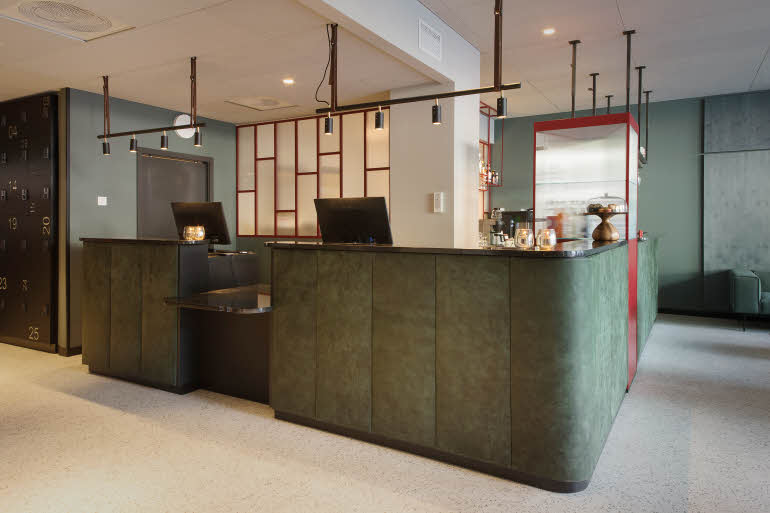 Check in desk Scandic Torget Bergen