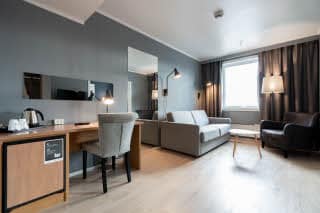 Junior suite at Scandic Vadso