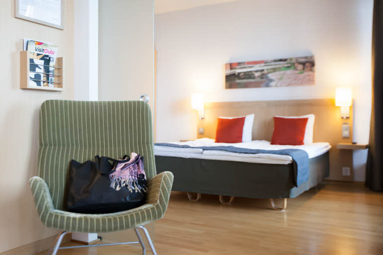 superior room detail scandic oulu city in finland
