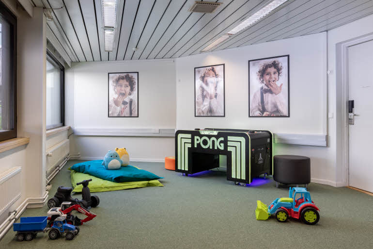 playroom at scandic laajavuori in jyvaskyla finland