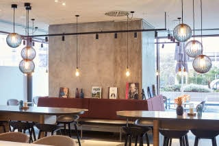 restaurant at scandic frankfurt museumsufer in germany