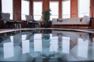 pool relax area at scandic plaza in boras sweden