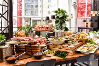 Brunch buffet Scandic Triangeln Malmo