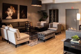 Lobby area Scandic Syv Søstre Sandnessjøen