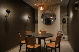 restaurant chambre separee at scandic oslo city in norway