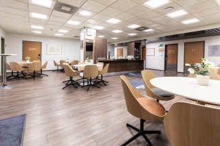 Conference lounge at Scandic Oulu Station in Finland