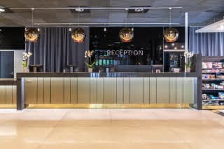 lobby scandic rosendahl hotel tampere finland