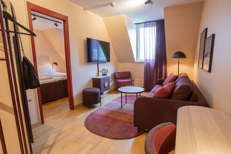 standard room at scandic star lund