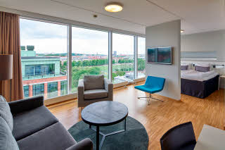 superior plus room at scandic opalen in gothenburg