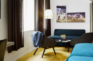 Scandic Aarhus City, twin upgrade superior, chairs