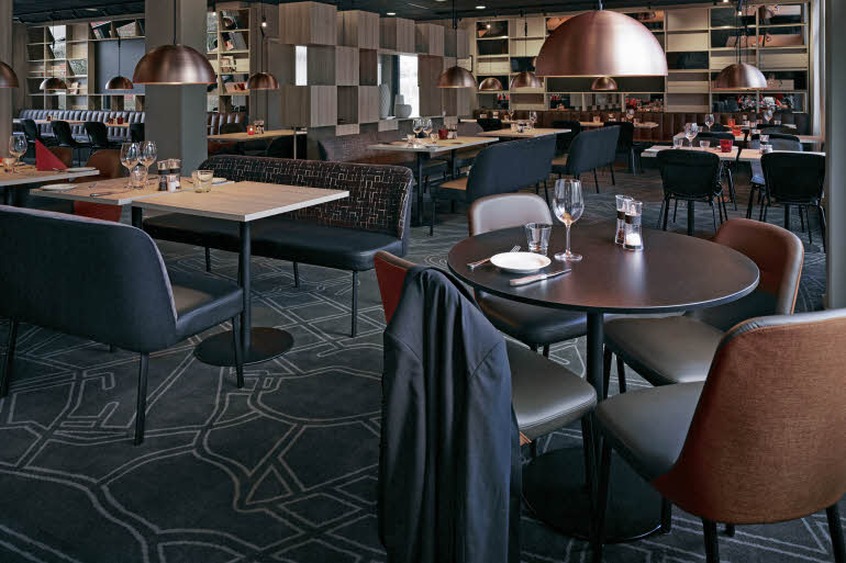 Scandic Aarhus Vest, interior, restaurant