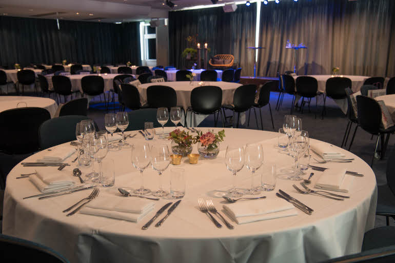Banquet table set Scandic Crown Gothenburg