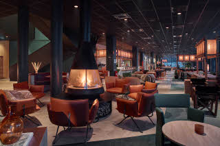 restaurant bar at scandic Kiruna