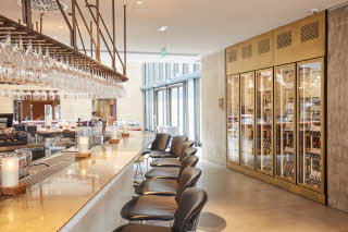 Bar at Scandic Frankfurt Museumsufer in Germany